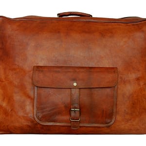 Large-Leather-Suitcase-Duffel-Bag