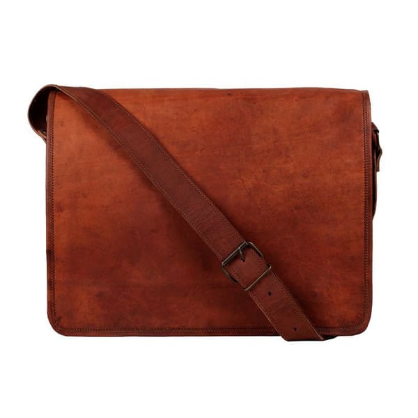 Distressed-Leather-Messenger-Bag